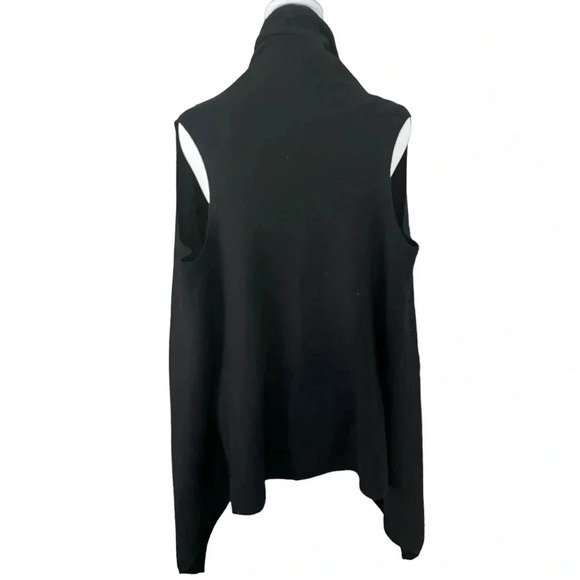 JOIE Black Sleeveless Cardigan - Wool Cashmere - Size Small - Picture 3 of 11